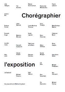  - Choreographing Exhibitions 