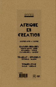  - Afrique en création (box set 2 books / DVDs + 1 book) 