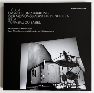... über Ursache und Wirkung der Meinungsverschiedenheiten beim Turmbau zu Babel (coffret 2 vinyl LP + DVD + livret + libretto)