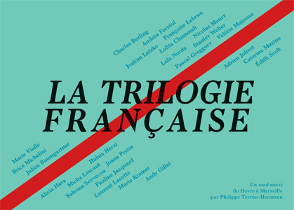 Philippe Terrier-Hermann - La Trilogie française - Un road-movie du Havre à Marseille par Philippe Terrier-Hermann (cartes postales)