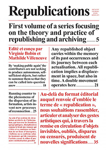 Republications - Archive Journal Hors-Séries