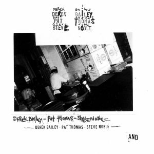 Derek Bailey, Pat Thomas, Steve Noble - AND (vinyl LP) 