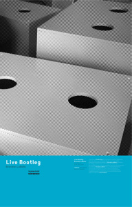 Brandon LaBelle - Live Bootleg (+ CD)