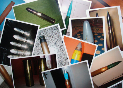 Deko + Munition (postcards)