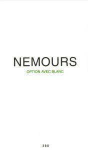 Aurelie Nemours - Option avec blanc 