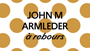 John Armleder - A rebours