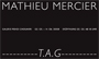 Mathieu Mercier - T.A.G