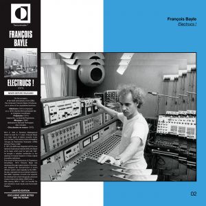 François Bayle - Electrucs ! (vinyl LP)