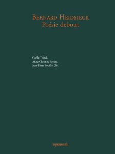 Bernard Heidsieck - Poésie debout