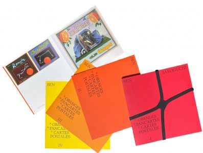 Oranges – Pancartes – Cartes postales (4 booklets)