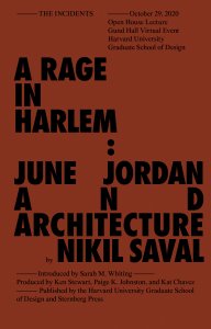 Nikil Saval - A Rage in Harlem - June Jordan and Architecture