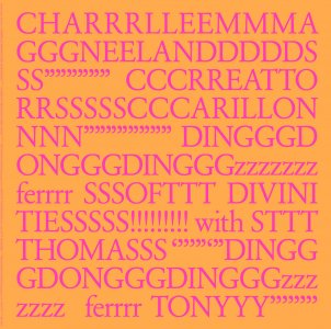 Charlemagne Palestine - DINGGGDONGGGDINGGGzzzzzzz ferrrr SSSOFTTT DIVINI TIESSSSS​!​!​!​!​!​!​!​!​! (vinyl LP) 