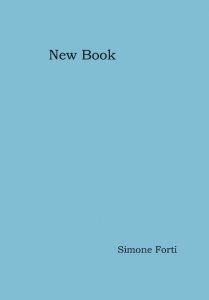 Simone Forti - New Book 