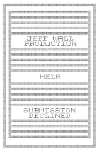  Jeff Wall Production - Wikipedia page submission for Draft