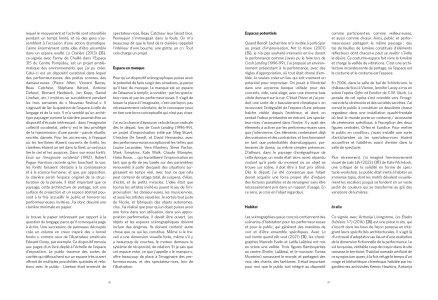 Scenographies