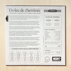 Un feu de cheminée (A Fireplace) (vinyl LP)
