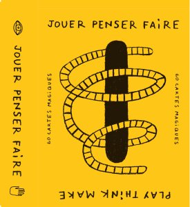  Raffard-Roussel - Playing Think Make - Jeu de la recherche-création (card game)