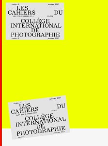  - Les Cahiers du Collège International de Photographie #02
