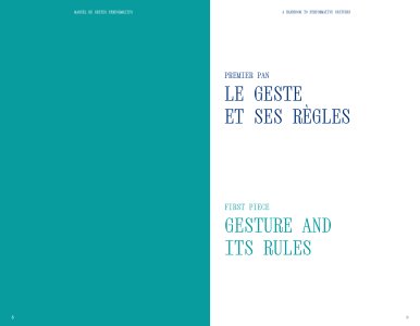 A Handbook to Performative Gestures with Ulla von Brandenburg