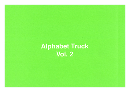 Éric Tabuchi - Alphabet Truck - vol.2