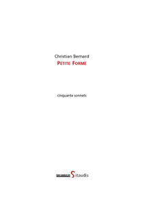 Christian Bernard - Petite forme 
