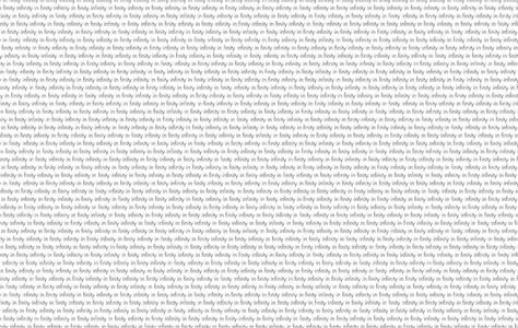Infinity in finity