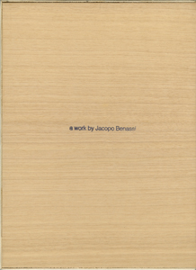 Jacopo Benassi - Slippers (box set) 