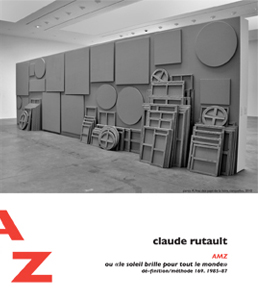 Claude Rutault - AMZ ou « le soleil brille pour tout le monde » - Dé-finition / méthode 169 – 1985-87