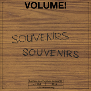 Volume! - Souvenirs, souvenirs