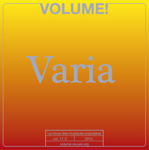 Volume! - Varia