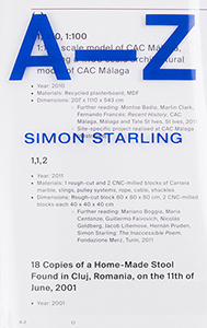 Simon Starling - A–Z