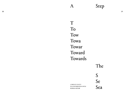 A Step Towards the Sea (+ DVD)
