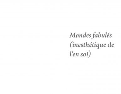 Deleuze, esthétiques