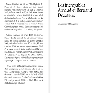 Les incroyables Arnaud & Bertrand Dezoteux