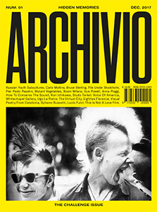 Archivio - The Challenge Issue