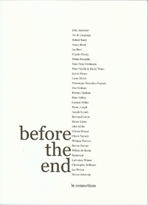  - Before the end 
