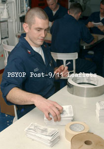 Christoph Büchel - PSYOP - Post 9/11 Leaflets