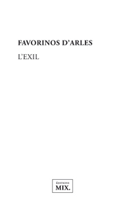  Favorinos d\'Arles - L\'Exil