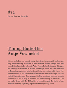 Antje Vowinckel - Tuning Butterflies (CD)