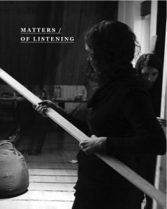  - Matters of Listening (CD) 