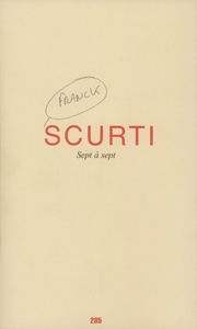 Franck Scurti - Sept à sept - Limited edition