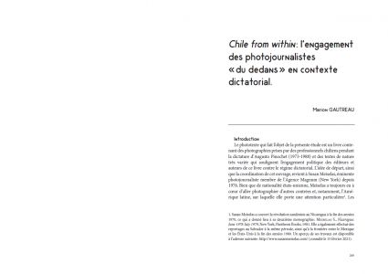 Le phototexte engagé