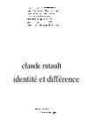 Claude Rutault - Identité et Différence