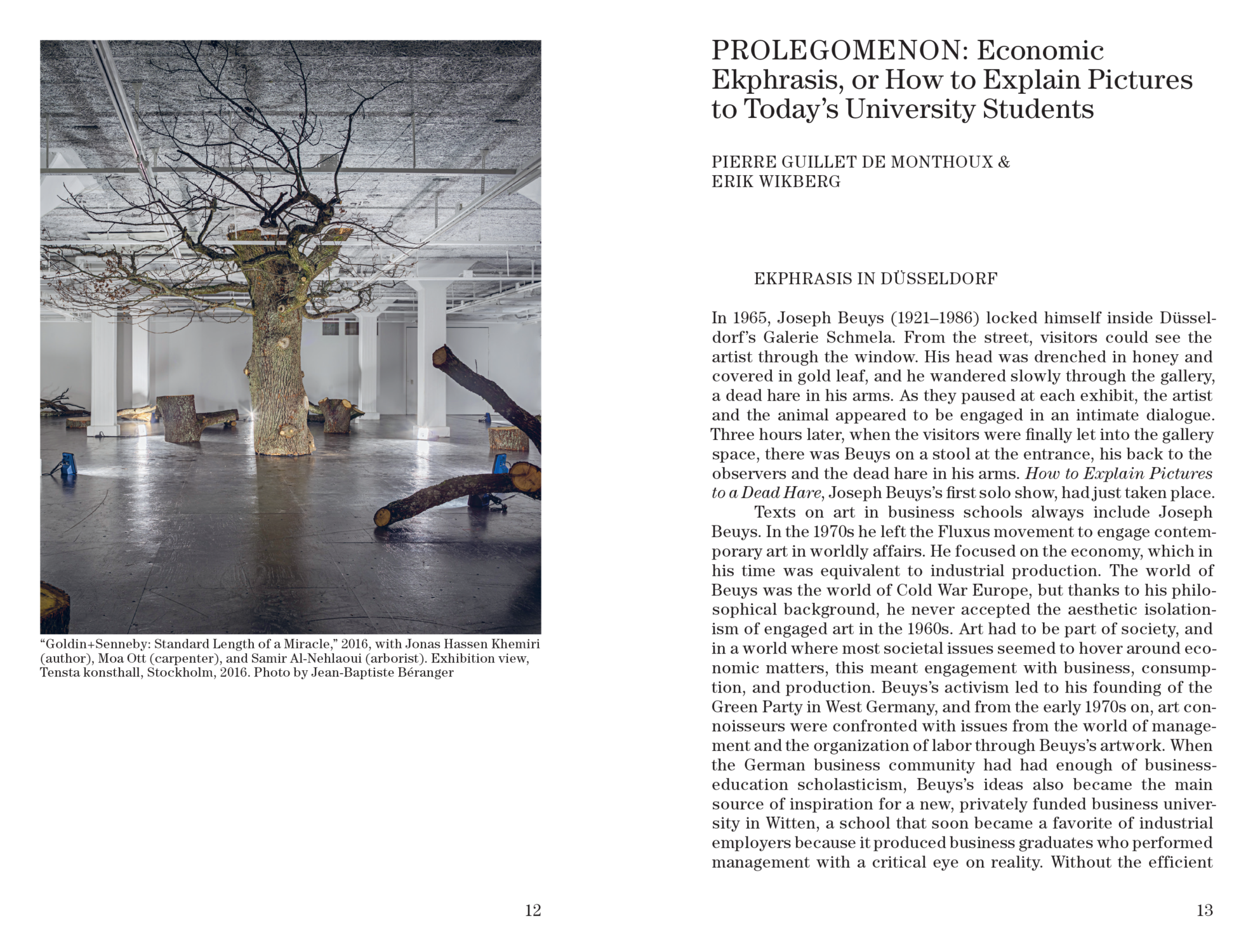 Goldin+Senneby : Economic Ekphrasis - Les presses du réel (book)