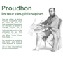 Proudhon, lecteur des philosophes