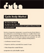 Cycle Andy Warhol