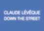 Claude Lévêque - Down the street
