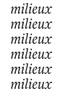 Milieux & créativités