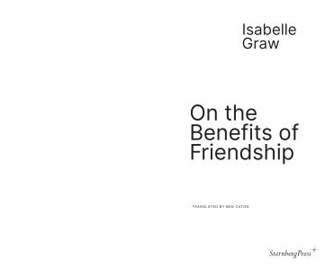 On the Benefits of Friendship