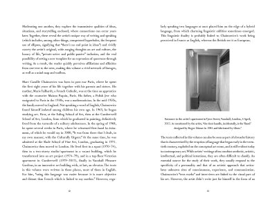 Writings and Interviews